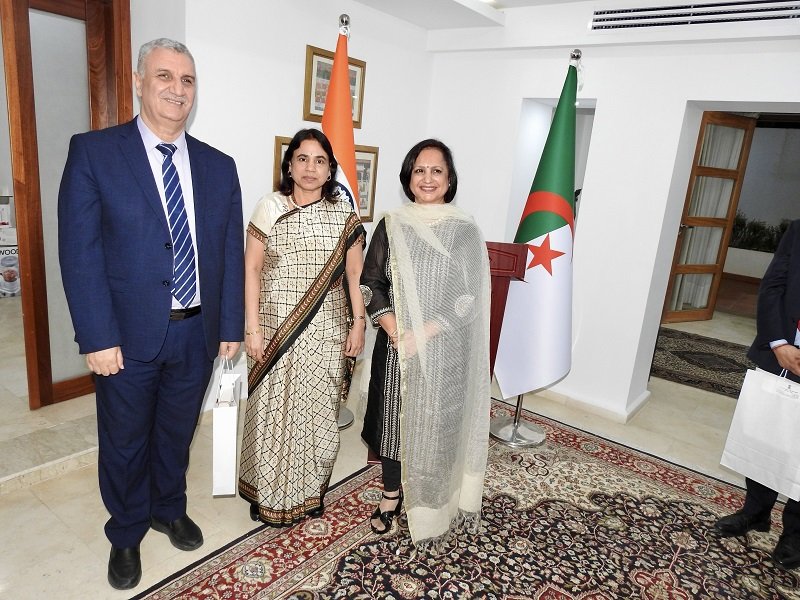 Visit of Dr. Neena Malhotra , Secretary(South) to Algeria for 7th Foreign Office Consultations