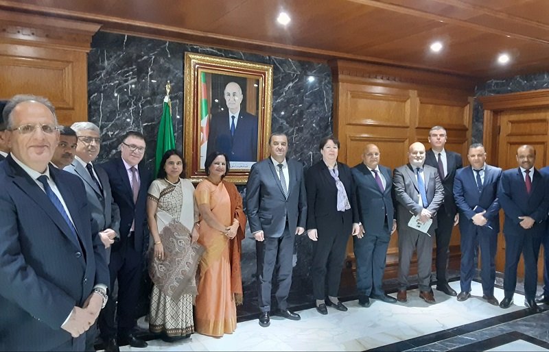 Visit of Dr. Neena Malhotra , Secretary(South) to Algeria for 7th Foreign Office Consultations