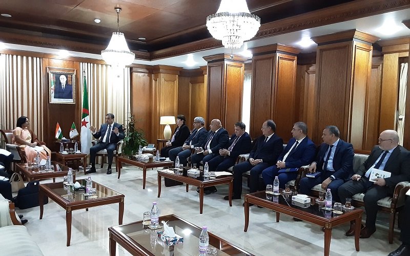 Visit of Dr. Neena Malhotra , Secretary(South) to Algeria for 7th Foreign Office Consultations