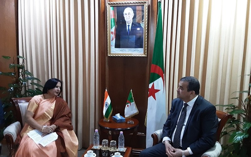 Visit of Dr. Neena Malhotra , Secretary(South) to Algeria for 7th Foreign Office Consultations