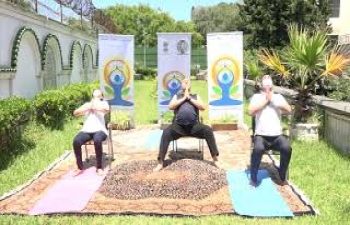 Yoga Video 5 - Yoga for elderly, and people with rheumatism, a yoga that will keep away  diseases.