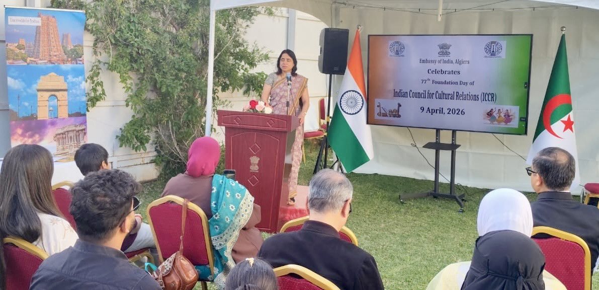 Briefing on 4th India-Africa Forum Summit (IAFS_IV) held at the Embassy on 23.4.2026