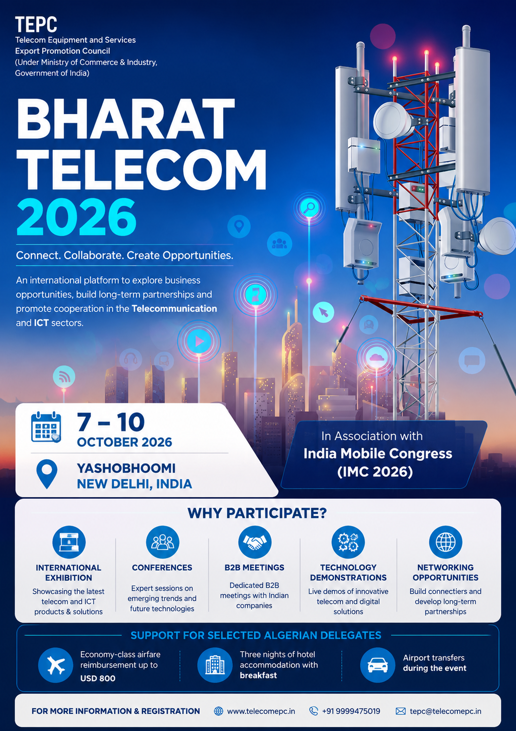 Bharat Telecom 2026 – New Delhi, India