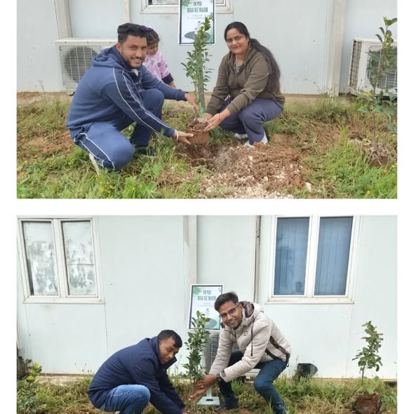 'Saplings planted at Relizane and Constantine under Ek Ped Maa Ke Naam'