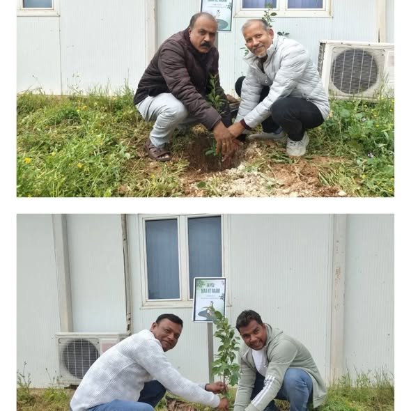 'Saplings planted at Relizane and Constantine under Ek Ped Maa Ke Naam'