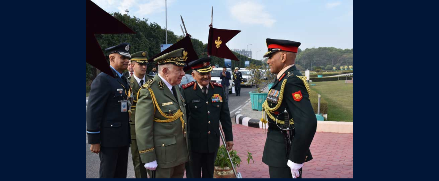 General Said Chanegriha, Minister Delegate to the Minister of National Defence of  Algeria visited India  during 6-12 February, 2025.