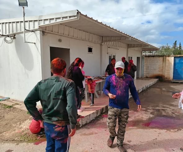 'Embassy celebrated Holi – the festival of colours with members of Indian community'