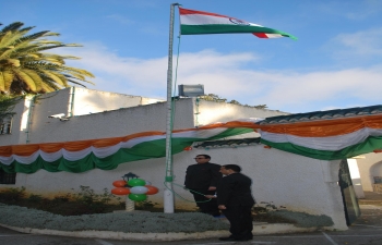 65th Republic Day of India Flag Hoisting Ceremony 