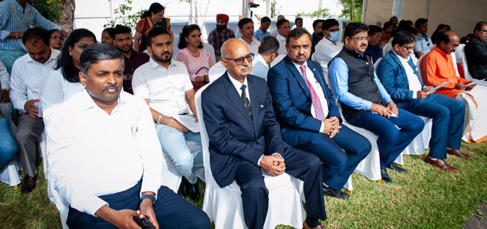 Indian Diaspora and Friends of India celebrated 76th Independence Day in Algiers with great joy, enthusiasm and singing of the national anthem. Ambassador Gaurav Ahluwalia hoisted the Tiranga and read out excerpts from Rashtrapatijis address.