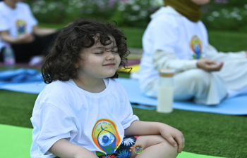 Celebration of the 11th International Day of Yoga