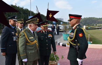 Visit of General Said Chanegriha, Minister Delegate to the Minister of National Defence, Algeria  to  India from 06-12 February, 2025